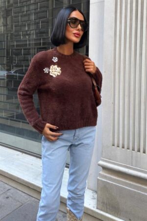 Casual Elegant Streetwear Glam Vintage Retro Sweater - Brand: Sobe Istanbul - Women & Kids, Baby Clothes Wholesale - Globality Store