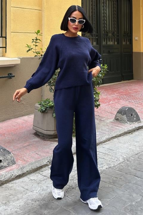 Set With Buttoned Palazzo Pants - Brand: Sobe Istanbul - Women & Kids, Baby Clothes Wholesale - Globality Store