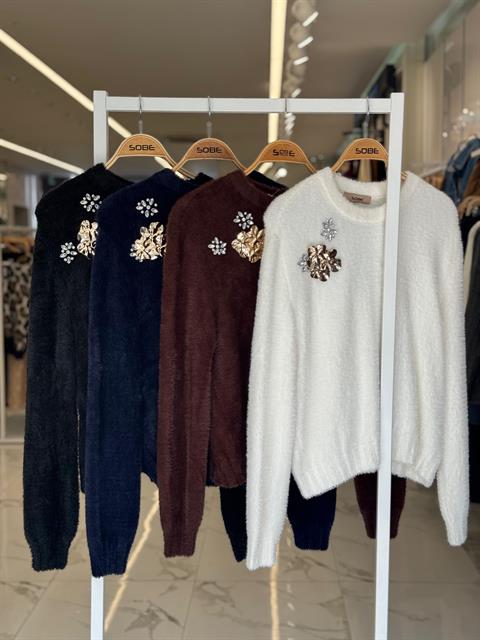 Sweater Casual Elegant Crew Neck Long Sleeve