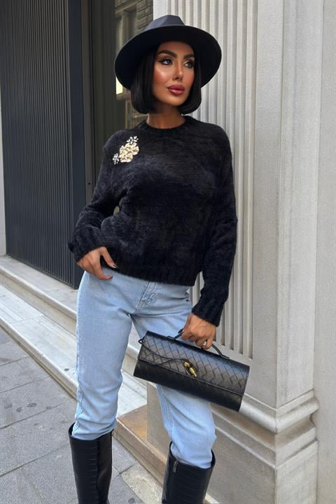 Sweater Casual Elegant Crew Neck Long Sleeve