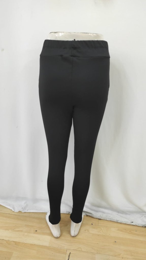 High Waist Cropped Tregging Pants