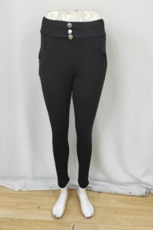 High Waist Cropped Tregging Pants - Brand: Janes - Women & Kids, Baby Clothes Wholesale - Globality Store