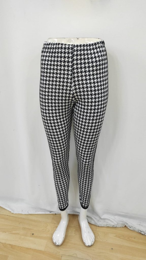 Black Skinny Leg Tregging Pants