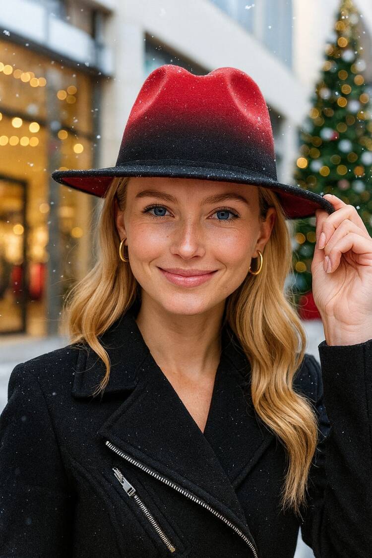 Red Vintage Hat - Brand: Axesoire - Women & Kids, Baby Clothes Wholesale - Globality Store