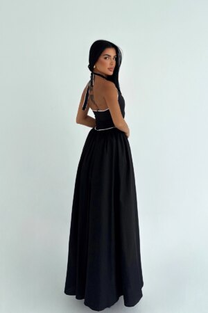 Fit And Flare Halter Neck Dress - Brand: EYYO ATELIER - Women & Kids, Baby Clothes Wholesale - Globality Store