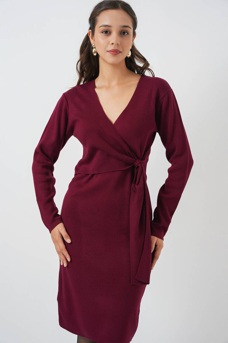Elegant Formal Wrap Dress - Brand: Bigdart - Women & Kids, Baby Clothes Wholesale - Globality Store