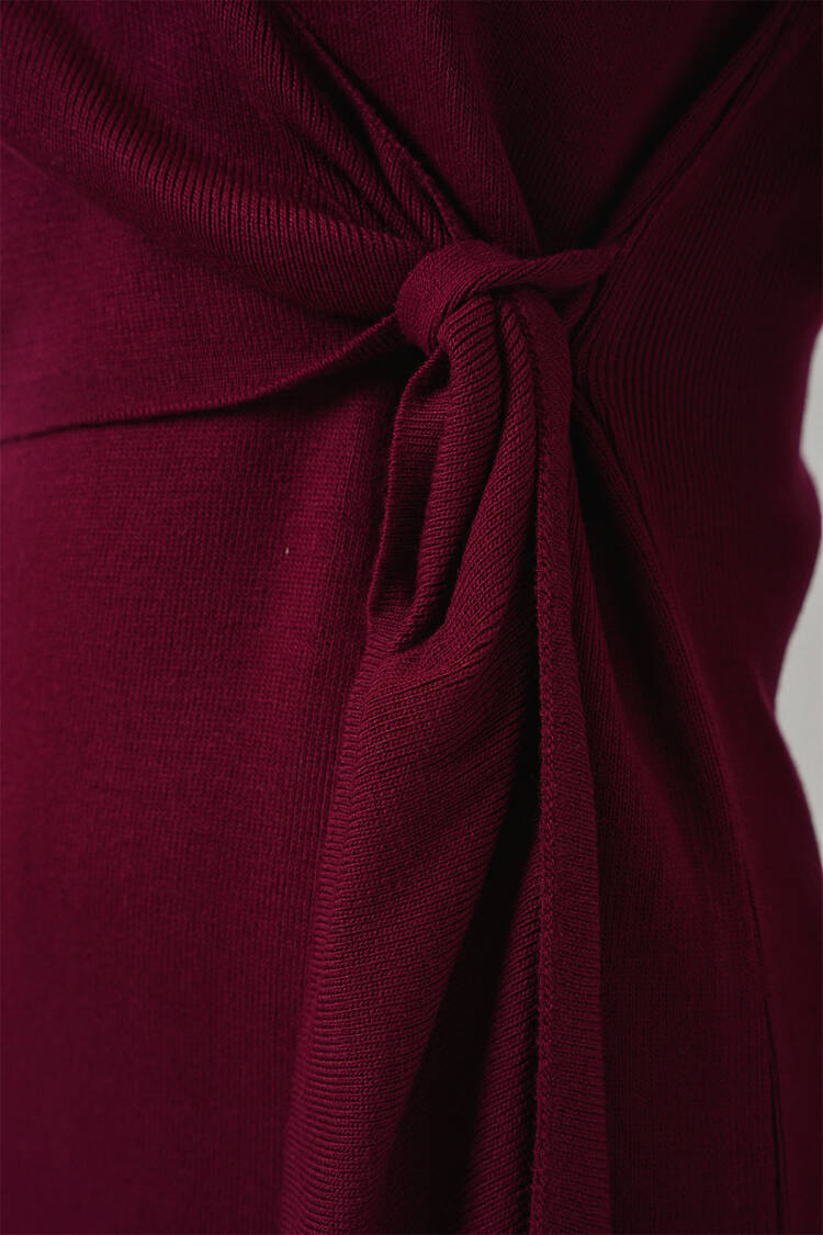 Elegant Formal Wrap Dress