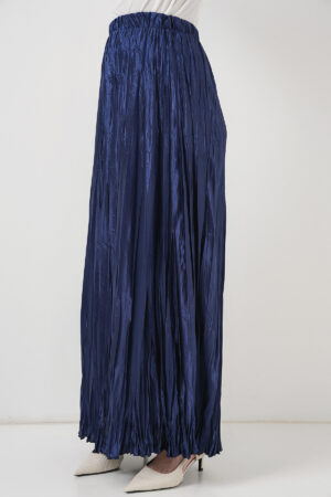 NavyPleated Maxi Skirt With High Waist - Brand: Bigdart - Women & Kids, Baby Clothes Wholesale - Globality Store