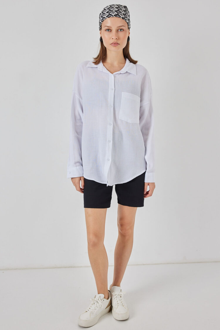 Oversized Casual Buttoned Shirt