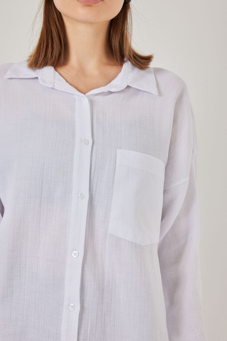 Oversized Casual Buttoned Shirt