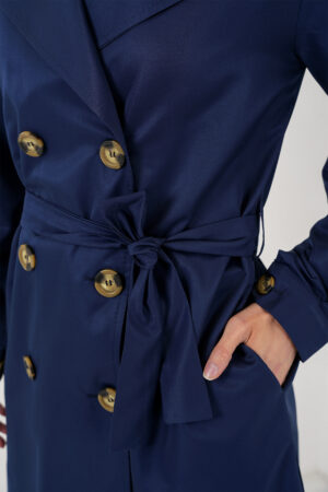 Trenchcoat - Elegant Single-Breasted With Flap Pockets - Brand: Bigdart - Women & Kids, Baby Clothes Wholesale - Globality Store