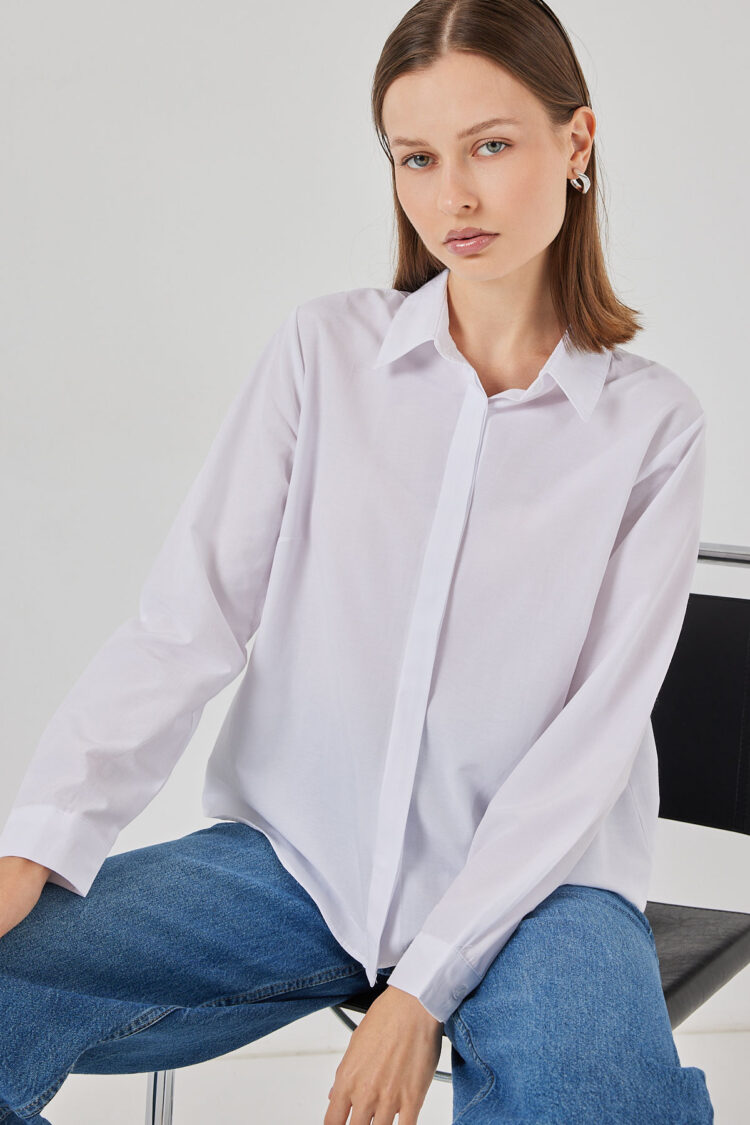 White Elegant Formal Casual Shirt - Brand: Bigdart - Women & Kids, Baby Clothes Wholesale - Globality Store