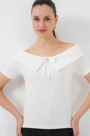 Elegant Slim Fit Off Shoulder Blouse - Brand: Bigdart - Women & Kids, Baby Clothes Wholesale - Globality Store