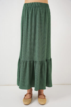 Flared Maxi Skirt With Mid Waist - Brand: Bigdart - Women & Kids, Baby Clothes Wholesale - Globality Store