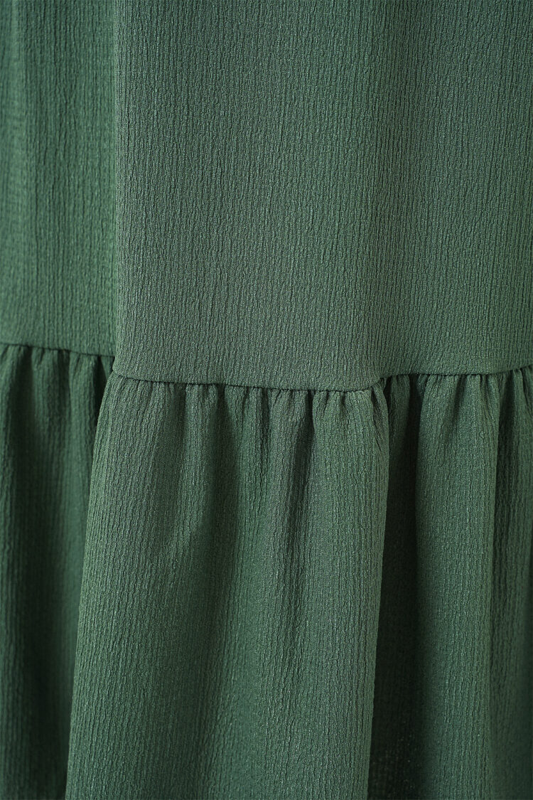 Flared Maxi Skirt With Mid Waist