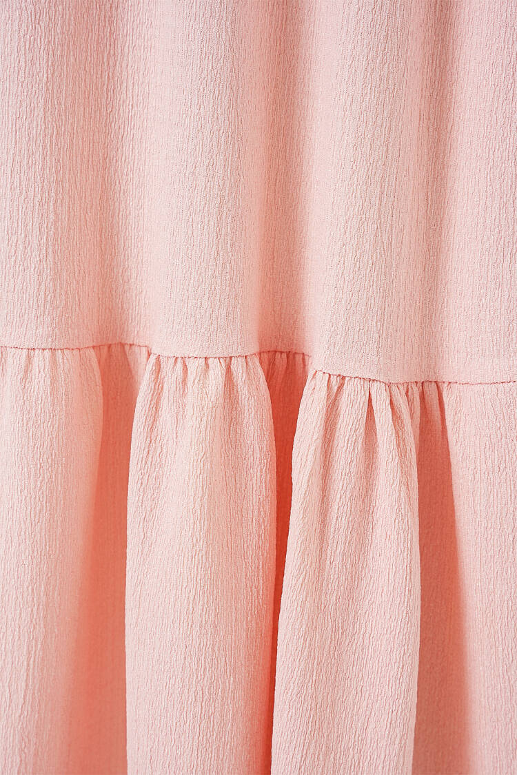 Layered Maxi Skirt With High Waist