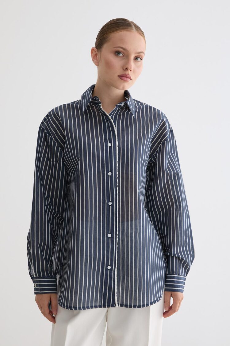Striped Casual Formal Shirt
