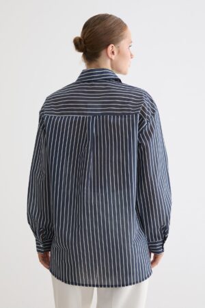 Striped Casual Formal Shirt - Brand: Levure - Women & Kids, Baby Clothes Wholesale - Globality Store
