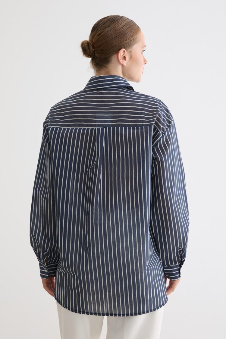 Striped Casual Formal Shirt