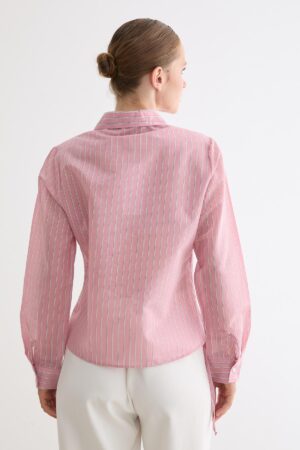 Striped Polo Neck Shirt - Formal & Casual Style - Brand: Levure - Women & Kids, Baby Clothes Wholesale - Globality Store