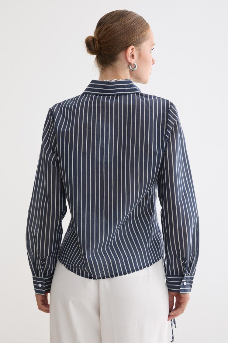Striped Formal Buttoned Shirt
