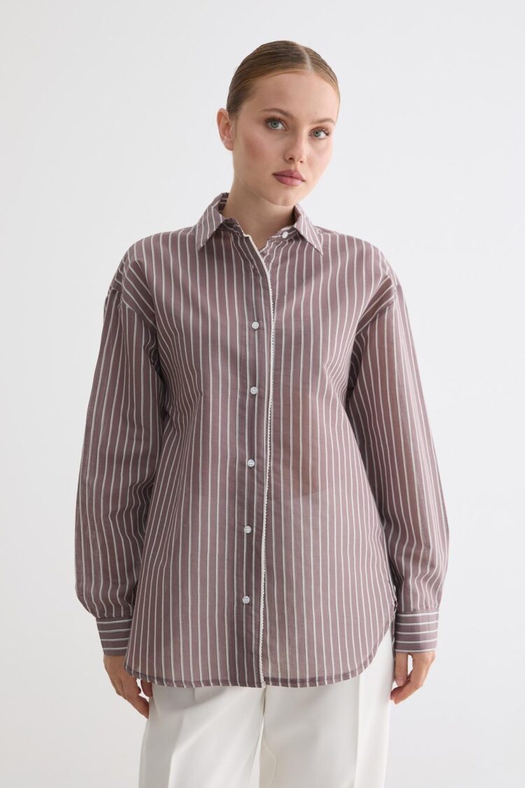 Striped Casual Formal Shirt