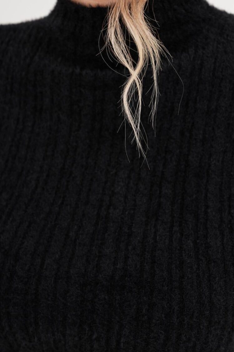 Elegant Slim Fit High Neck Sweater