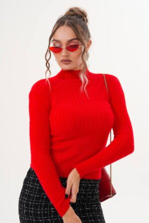 Fitted Sweater With High Neck For Fall Winter - Brand: My Jest Fashion - Women & Kids, Baby Clothes Wholesale - Globality Store