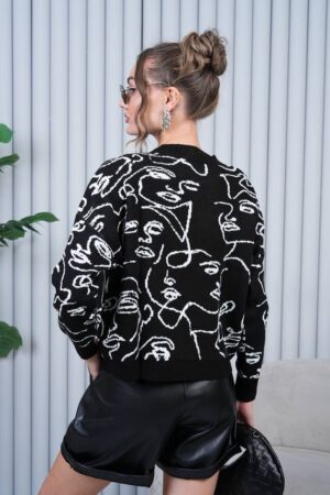Crew Neck Sweater With Long Sleeves - Brand: My Jest Fashion - Women & Kids, Baby Clothes Wholesale - Globality Store