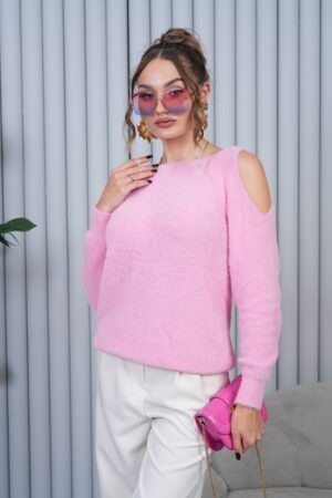 Sweater With Long Sleeves And Round Neck - Brand: My Jest Fashion - Women & Kids, Baby Clothes Wholesale - Globality Store