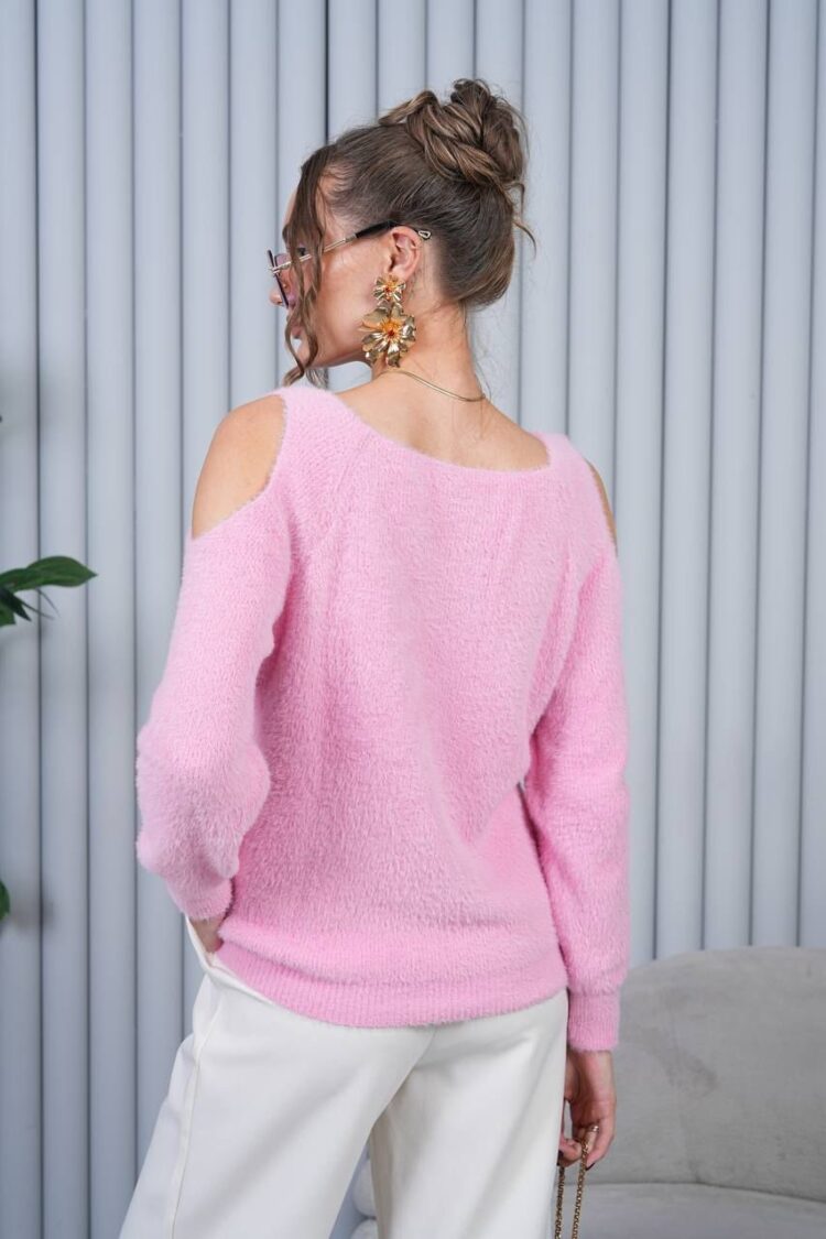 Sweater With Long Sleeves And Round Neck