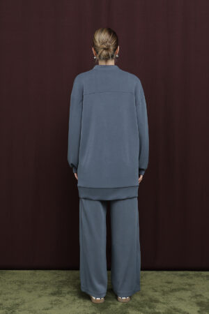 Blue Casual Sport Modest Set - Brand: Puane - Women & Kids, Baby Clothes Wholesale - Globality Store