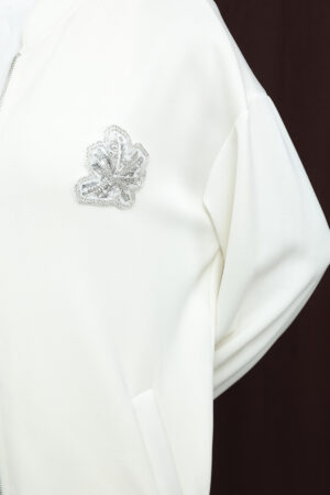 White Oversized Casual Modest Set - Brand: Puane - Women & Kids, Baby Clothes Wholesale - Globality Store