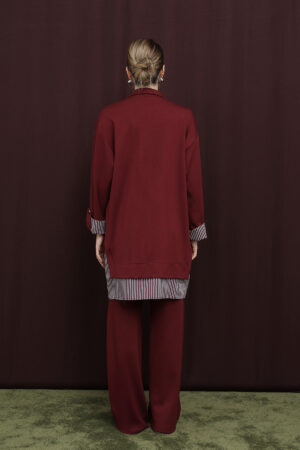 Claret Red Elegant Casual Set - Brand: Puane - Women & Kids, Baby Clothes Wholesale - Globality Store