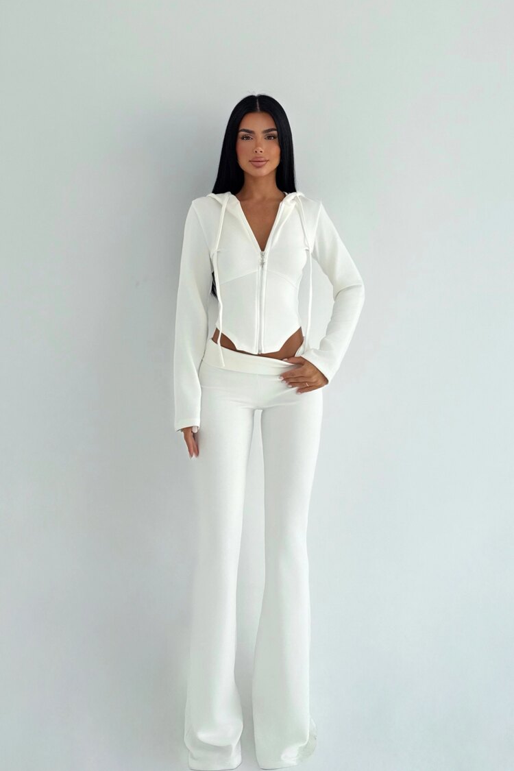 Slim Fit Sports Casual Sexy Tracksuit - Brand: EYYO ATELIER - Women & Kids, Baby Clothes Wholesale - Globality Store