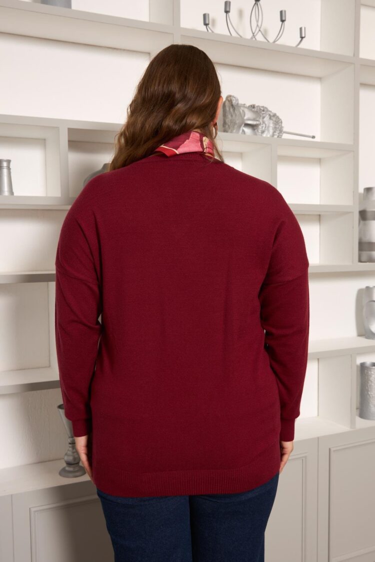 Sweater Plus Size Casual Elegant