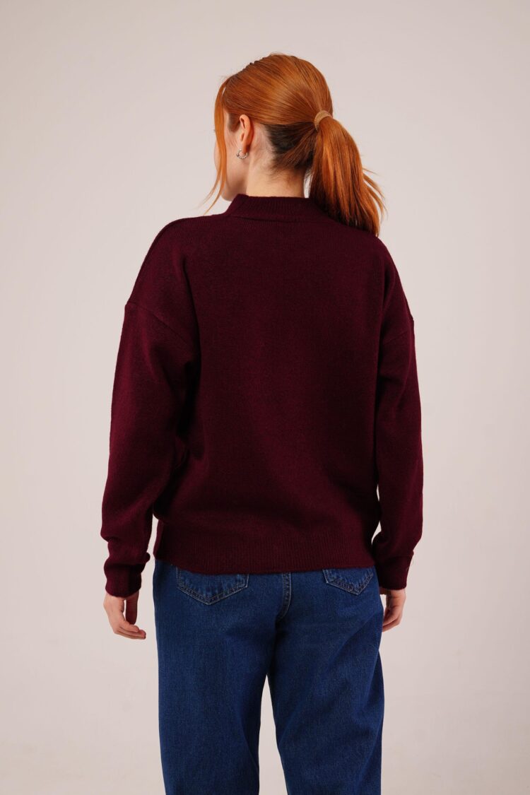 Sweater With Checkered Pattern