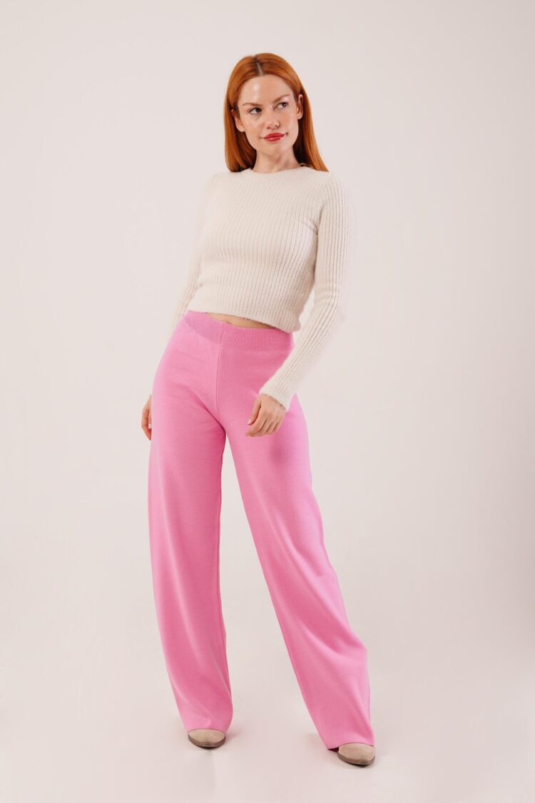 Palazzo Pants High Waist Wide Leg - Brand: Lustrin - Women & Kids, Baby Clothes Wholesale - Globality Store