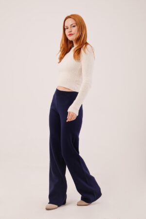 Palazzo Pants With High Waist - Brand: Lustrin - Women & Kids, Baby Clothes Wholesale - Globality Store