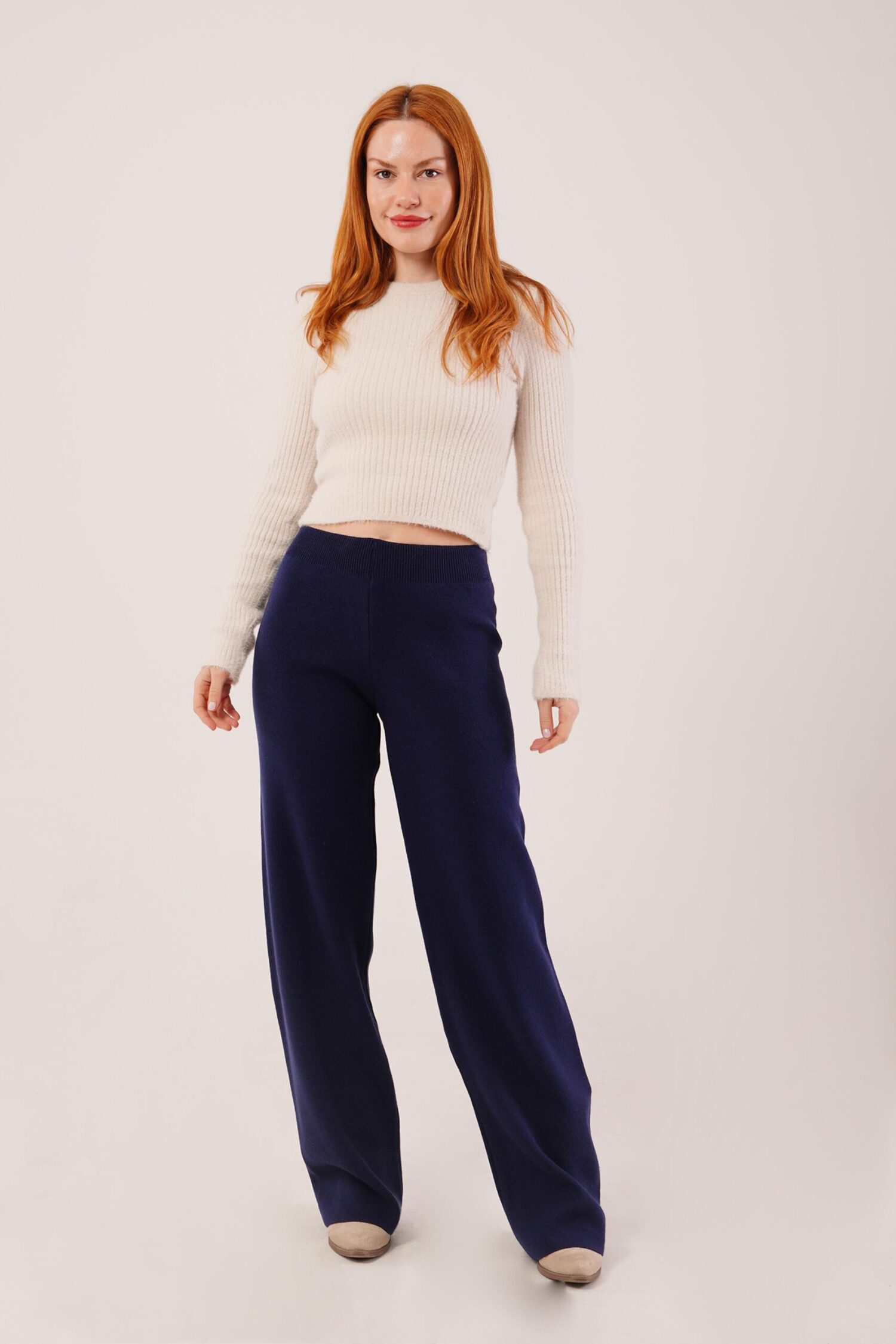 Palazzo Pants With High Waist - Brand: Lustrin - Women & Kids, Baby Clothes Wholesale - Globality Store