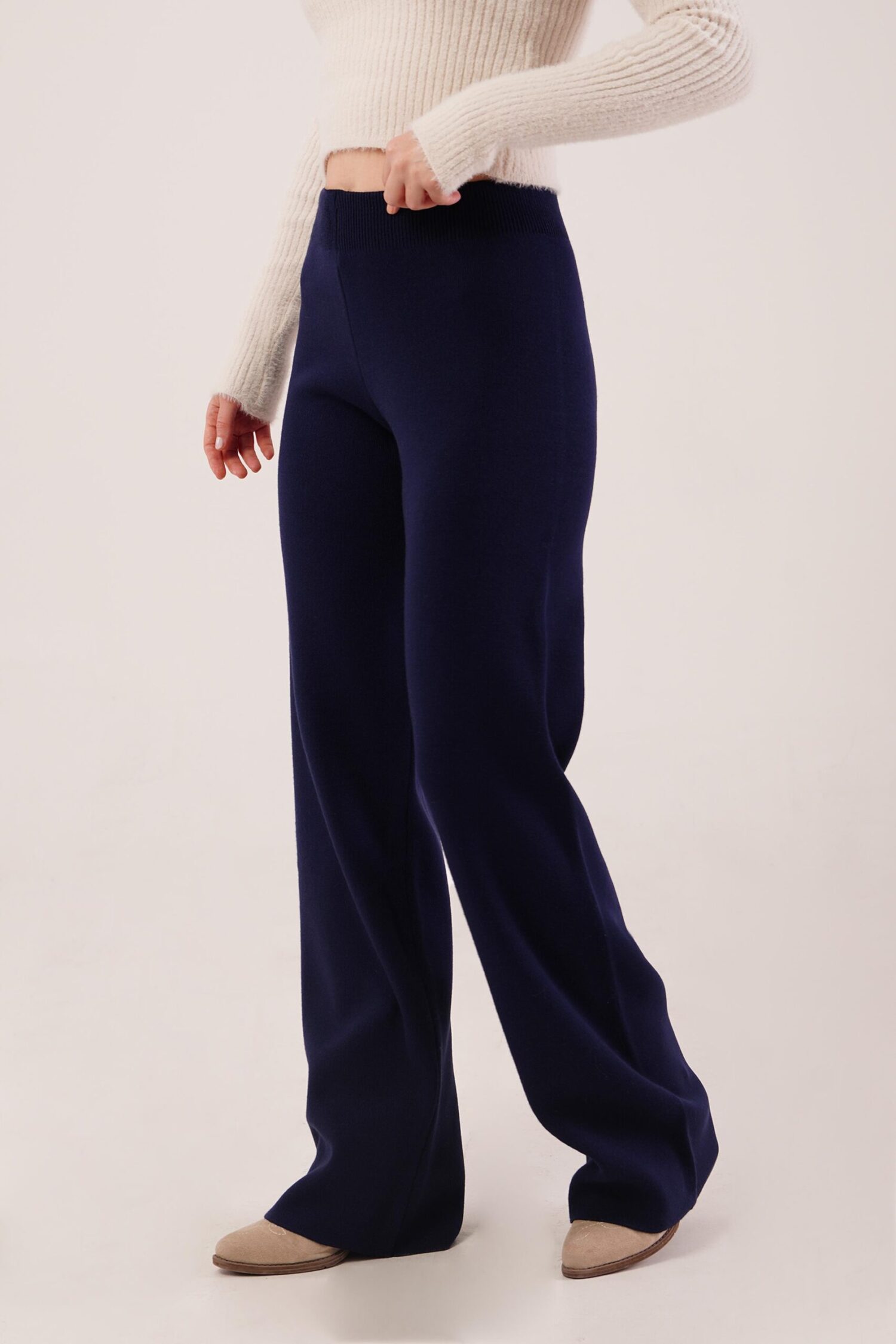 Palazzo Pants With High Waist - Brand: Lustrin - Women & Kids, Baby Clothes Wholesale - Globality Store