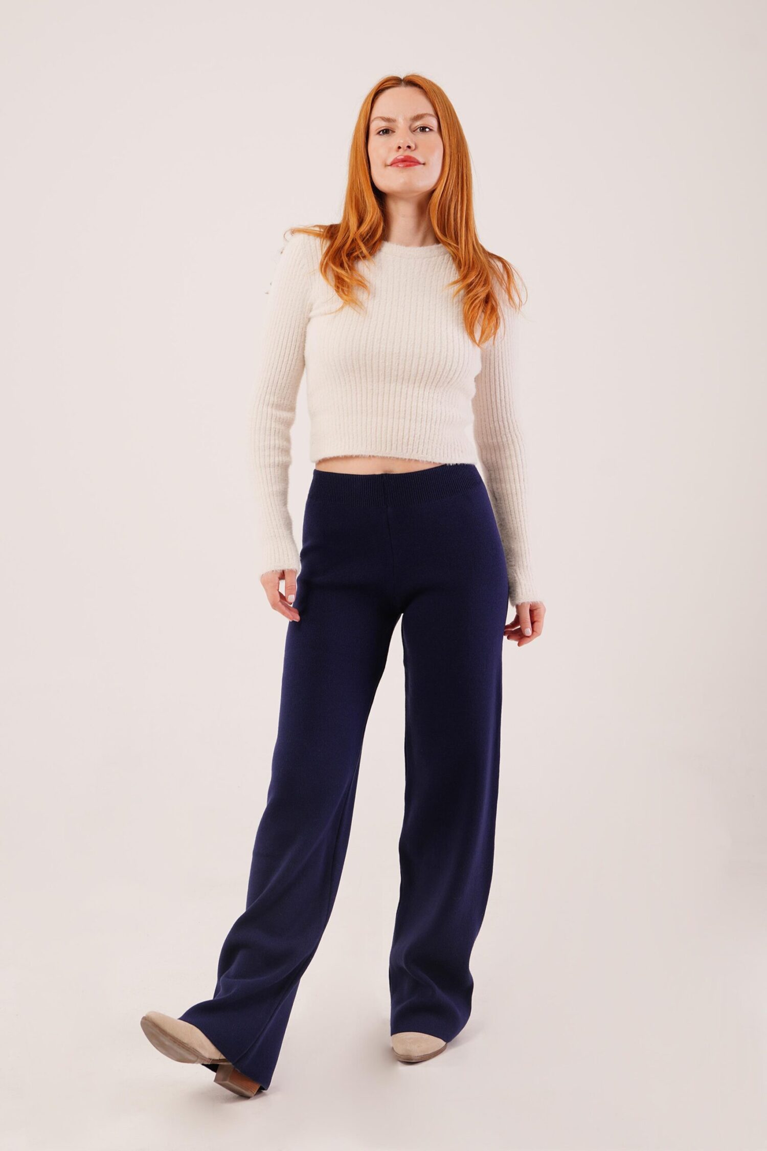 Palazzo Pants With High Waist - Brand: Lustrin - Women & Kids, Baby Clothes Wholesale - Globality Store