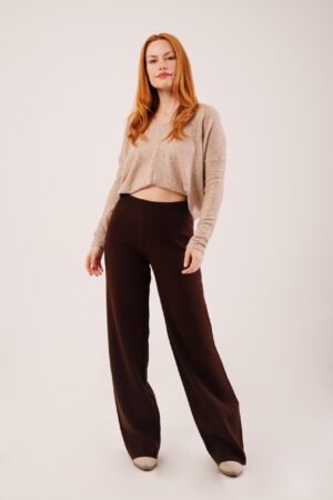 Casual Elegant Modest Palazzo Pants - Brand: Lustrin - Women & Kids, Baby Clothes Wholesale - Globality Store