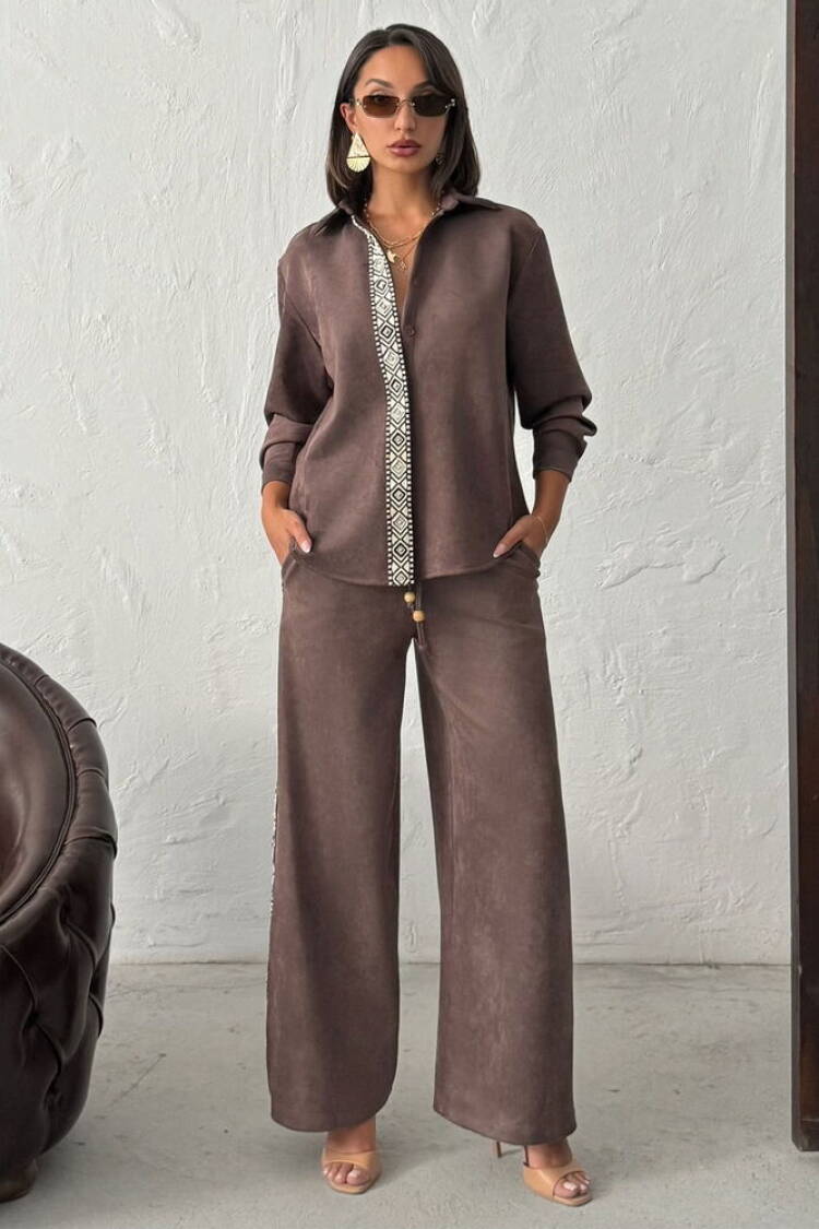 Palazzo Pants With Wide Leg And Mid Waist - Brand: Topshow - Women & Kids, Baby Clothes Wholesale - Globality Store