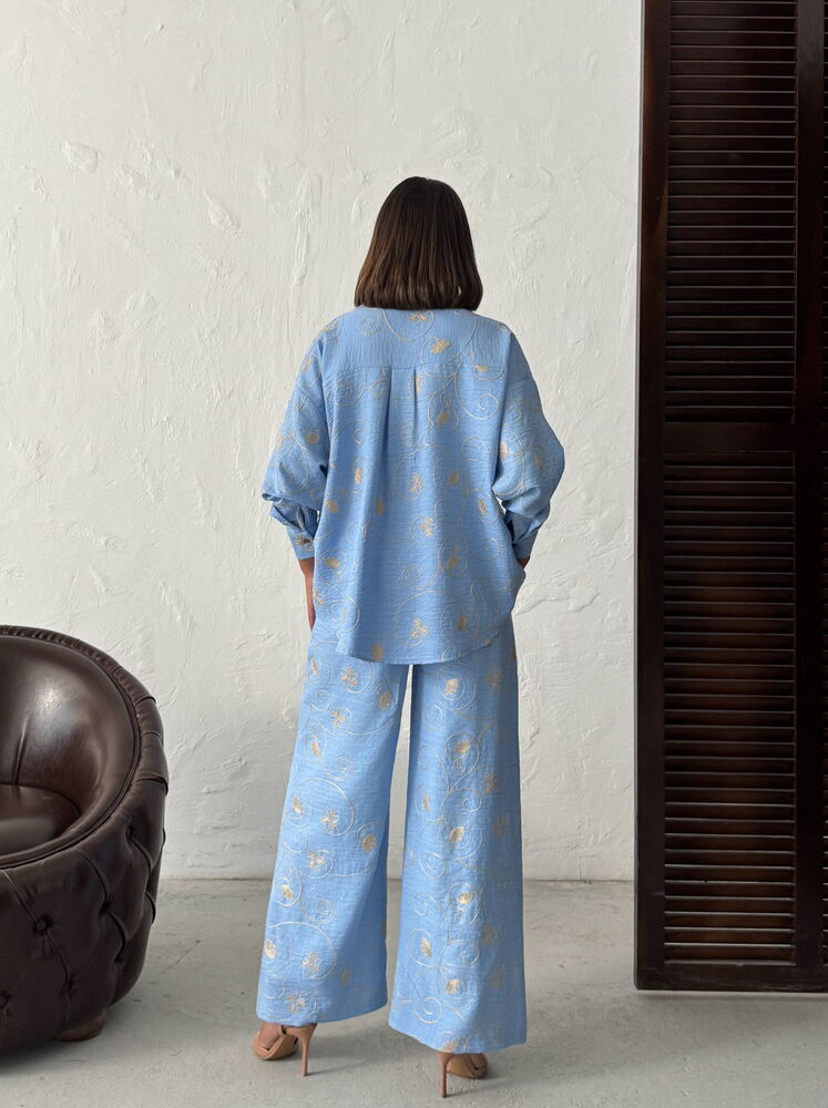 Elegant Casual Boho Palazzo Pants