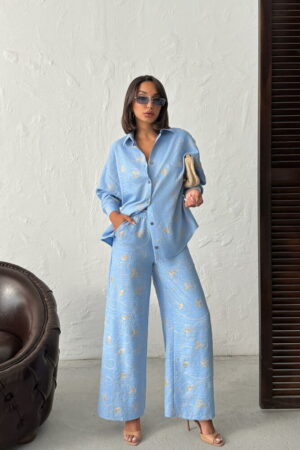 Elegant Casual Boho Palazzo Pants - Brand: Topshow - Women & Kids, Baby Clothes Wholesale - Globality Store