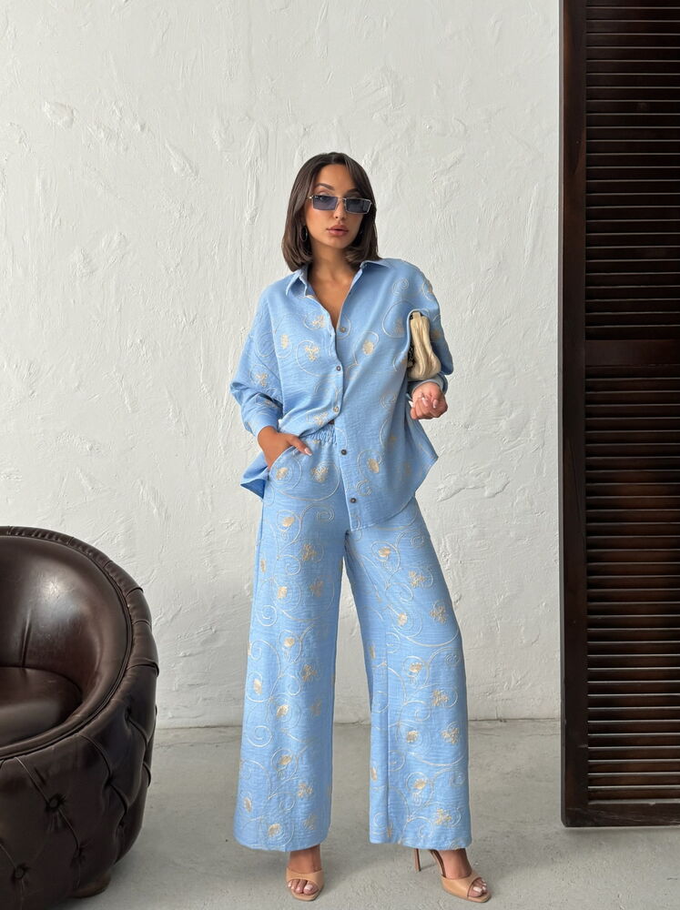 Elegant Casual Boho Palazzo Pants