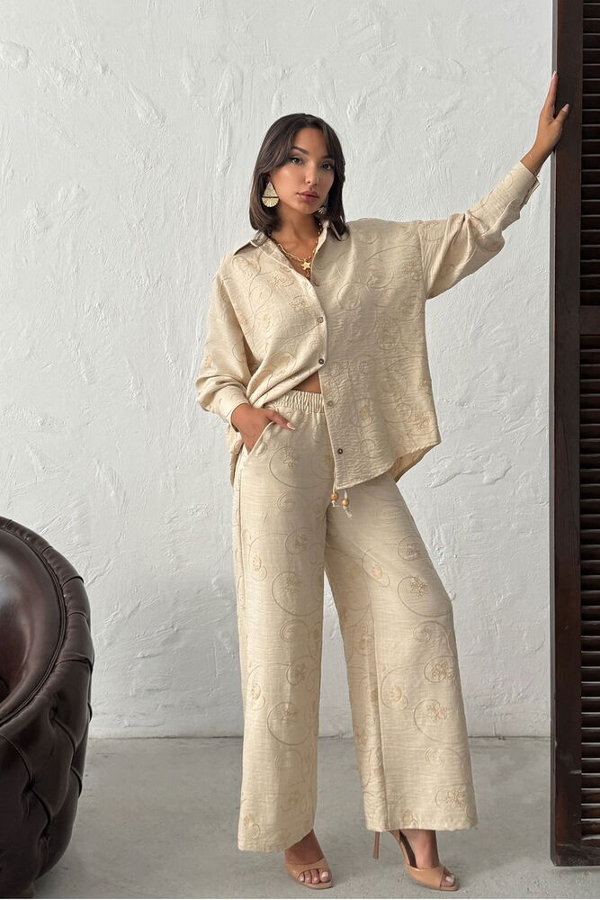 Beige Casual Elegant Modest Shirt