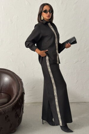 Elegant Formal Vintage Palazzo Pants - Brand: Topshow - Women & Kids, Baby Clothes Wholesale - Globality Store