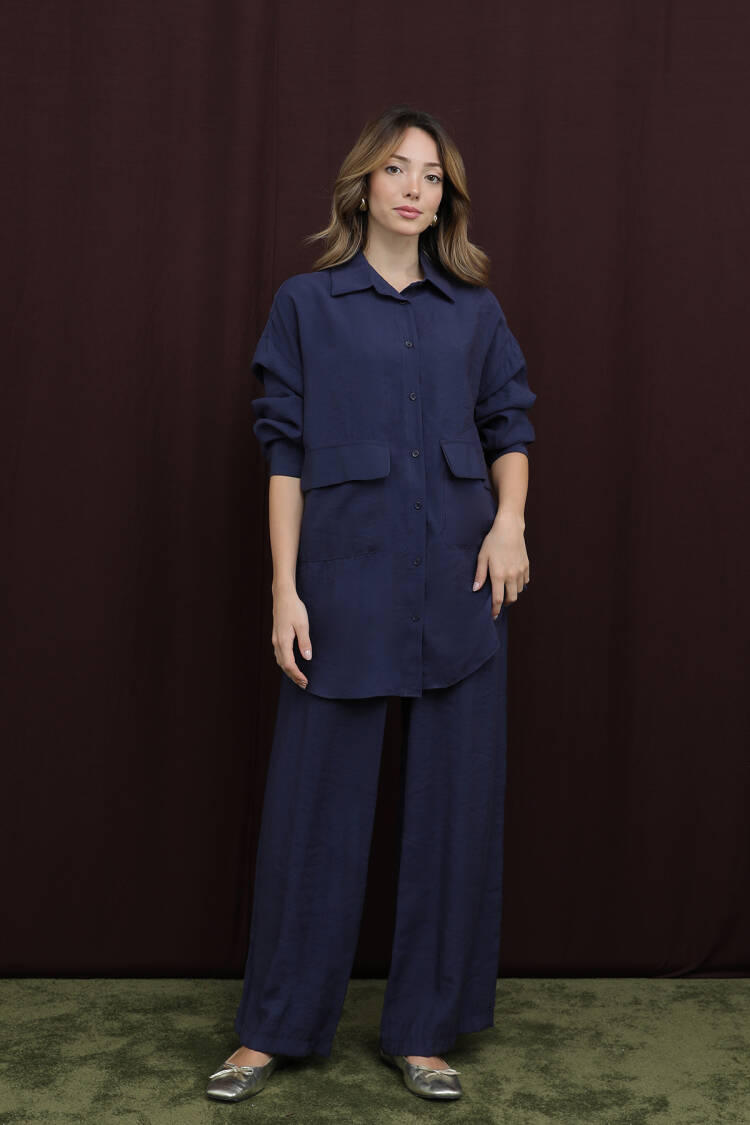 NavyElegant Casual Set - Brand: Puane - Women & Kids, Baby Clothes Wholesale - Globality Store